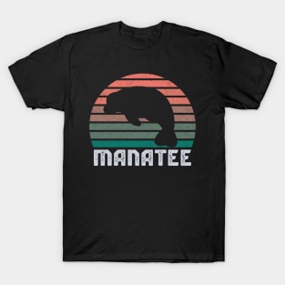 Vintage Retro Manatee T-Shirt